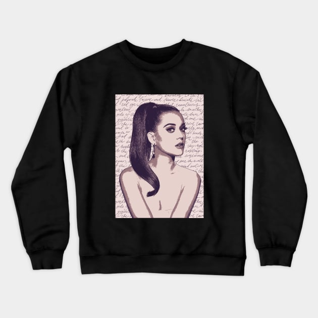 Katy Perry Crewneck Sweatshirt by Rezronauth